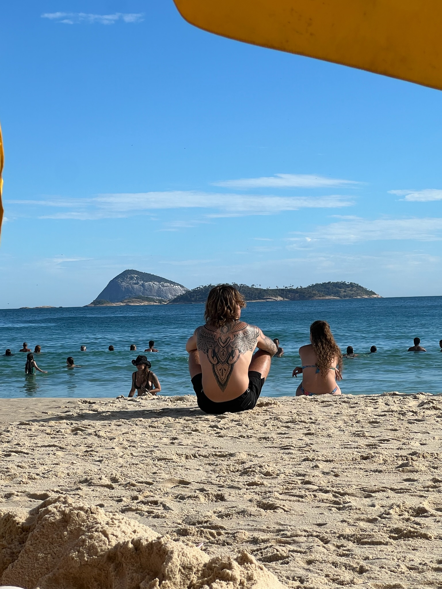 Tim on holiday