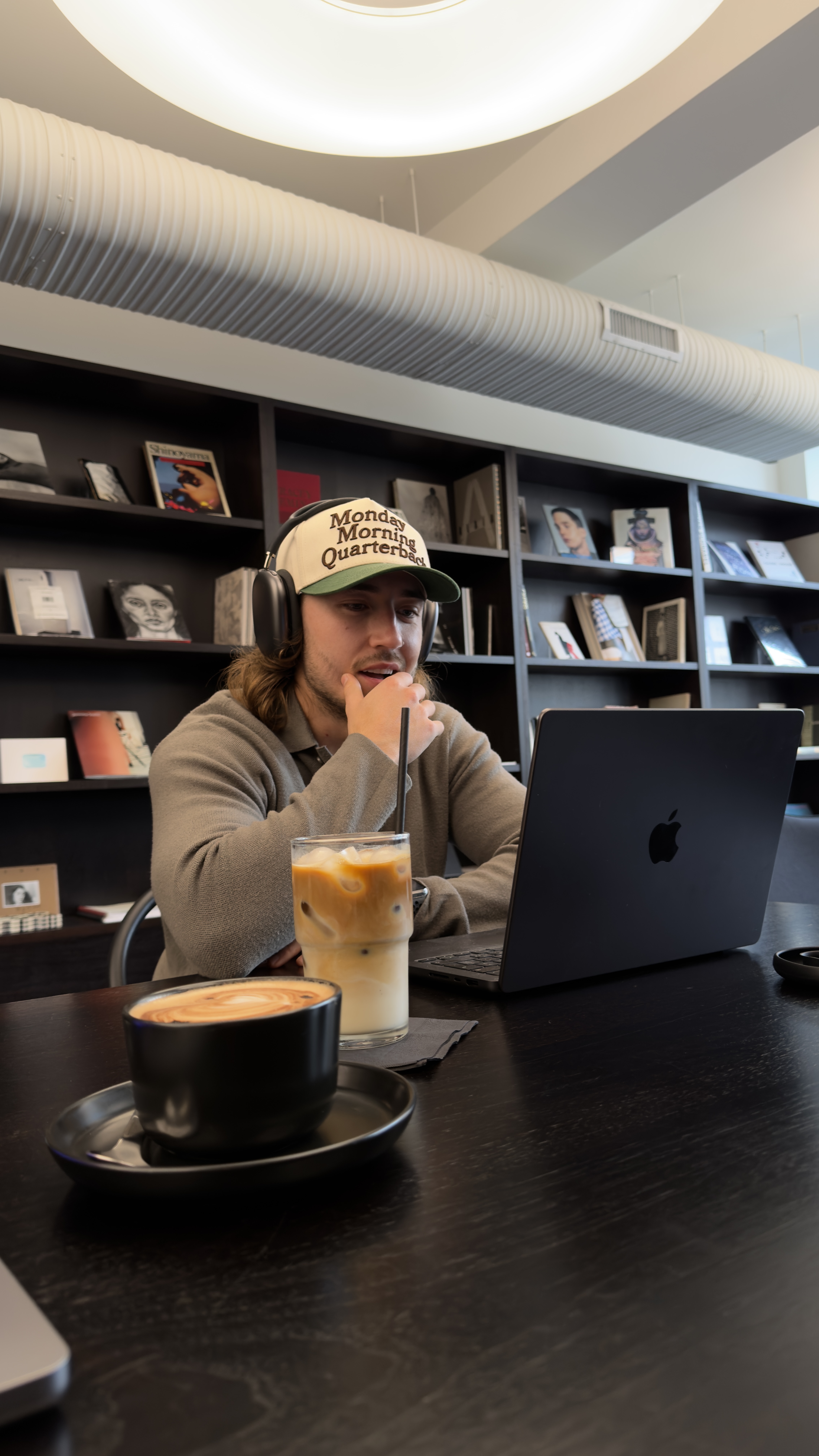 Tim working