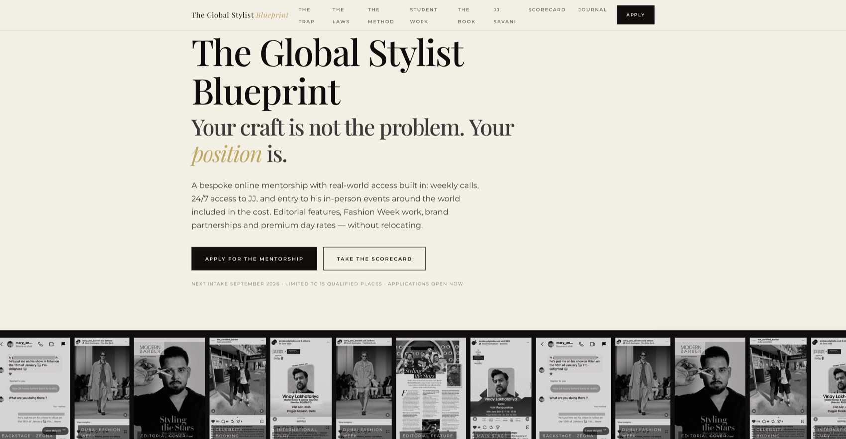 The Global Stylist Blueprint